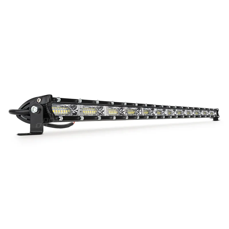 Premium Lampa robocza panelowa slim LED BAR AWL53 324W 96cm 25920lm 12V 24V AMIO-03264