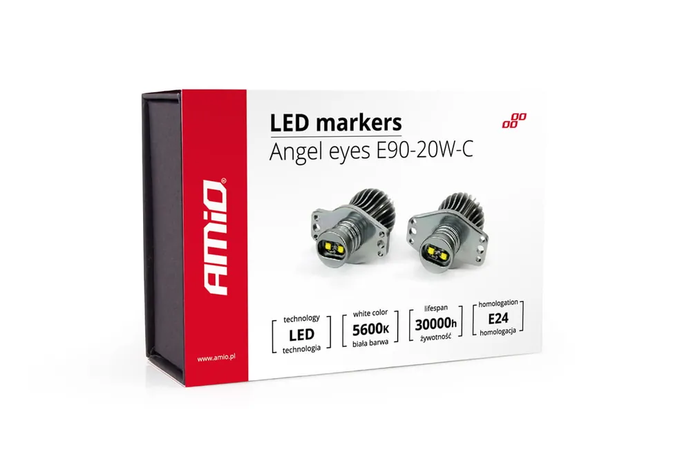 Najlepsza cena LED marker ringi markery BMW E90 20W-C