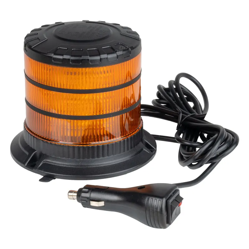 Szybka wysyłka Lampa ostrzegawcza błyskowa kogut LED W30M 12V 24V AMIO-04111