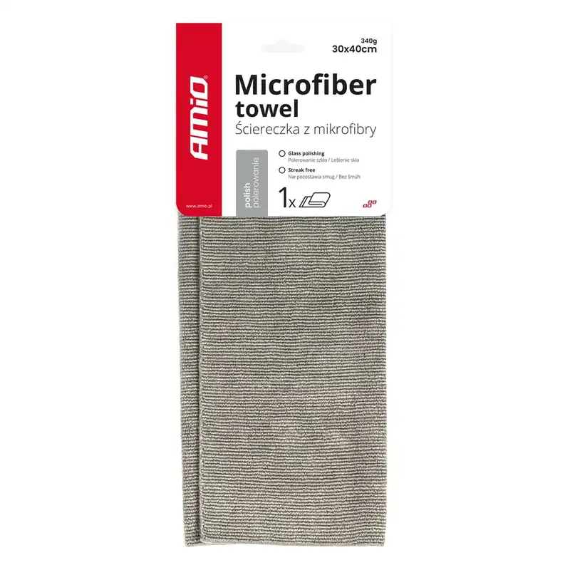 Mikrofibra ściereczka do polerowania samochodu lakieru 30x40 cm AMIO-03741 Wybór klientów