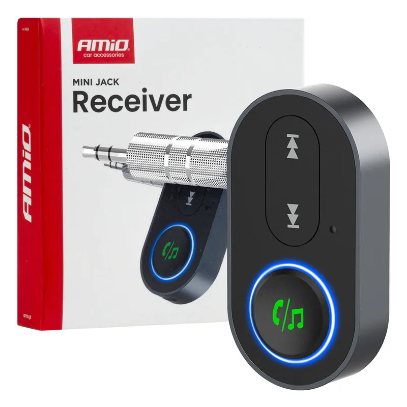 Ograniczona ilość Odbiornik bluetooth na mini jack AMIO-04658