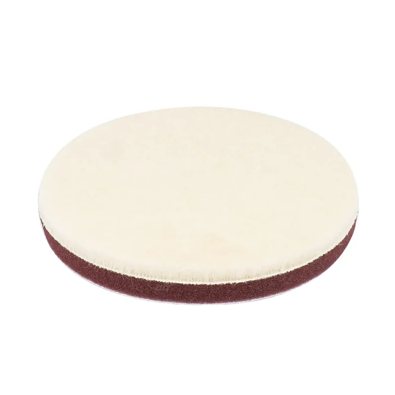 Oferta czasowa Pad polerski wełniany futro polerskie hard twardy na rzep 125 mm AMiO-03706