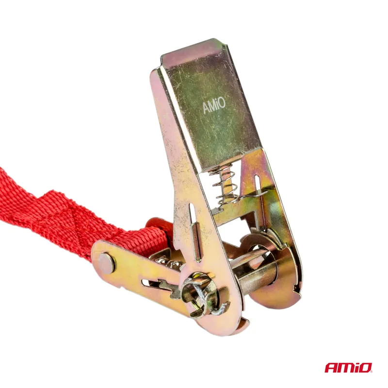 Hit sprzedaży Pas transportowy mocujący z napinaczem 350 kg 25 mm 5 m BELT-01 AMIO-01723
