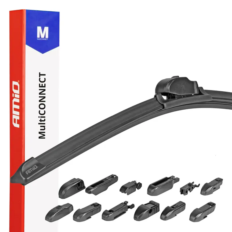 Pióro wycieraczkiAMiO Multiconnect 21" 530mm 12 adapterów AMIO-01196 Ekspresowa dostawa
