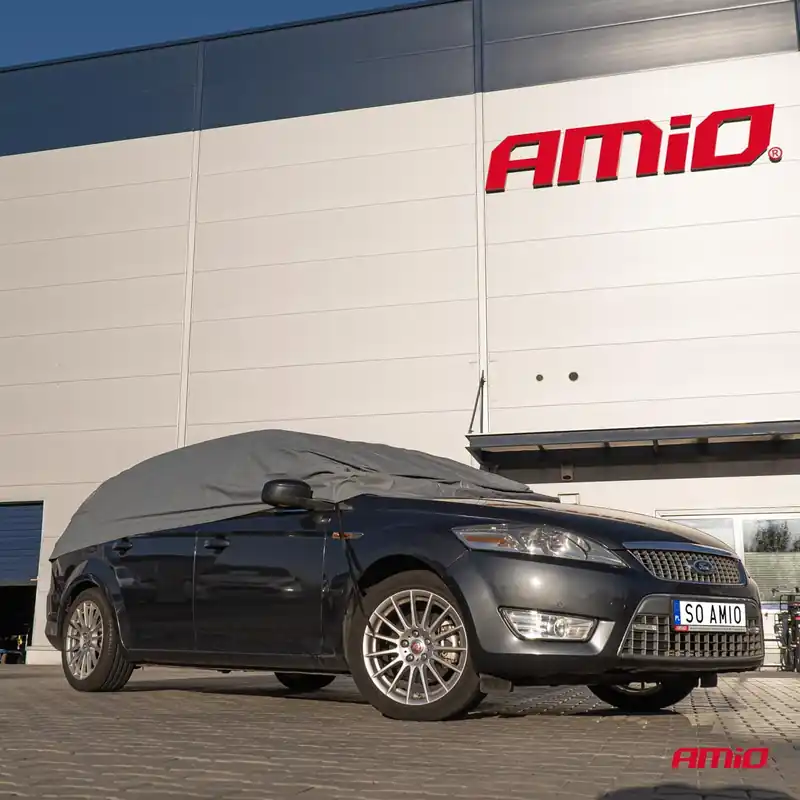 Oferta czasowa Plandeka przeciwsłoneczna przeciwszronowa osłona lato zima SUV VAN AMIO-03572