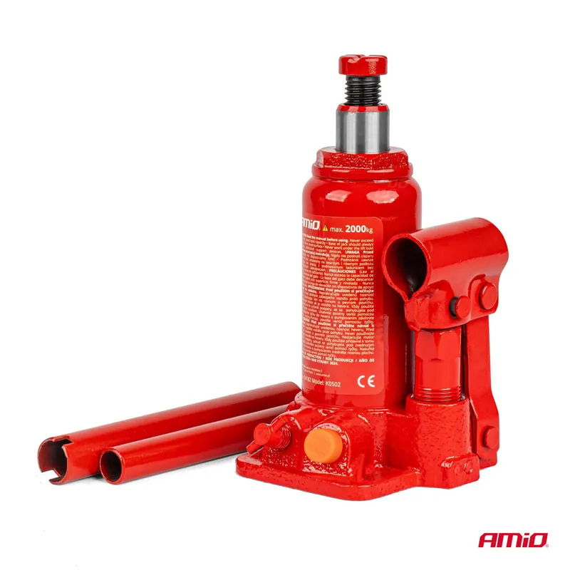 Hit cenowy Podnośnik hydrauliczny słupkowy 2T 2000 kg PVC box AMIO-04182