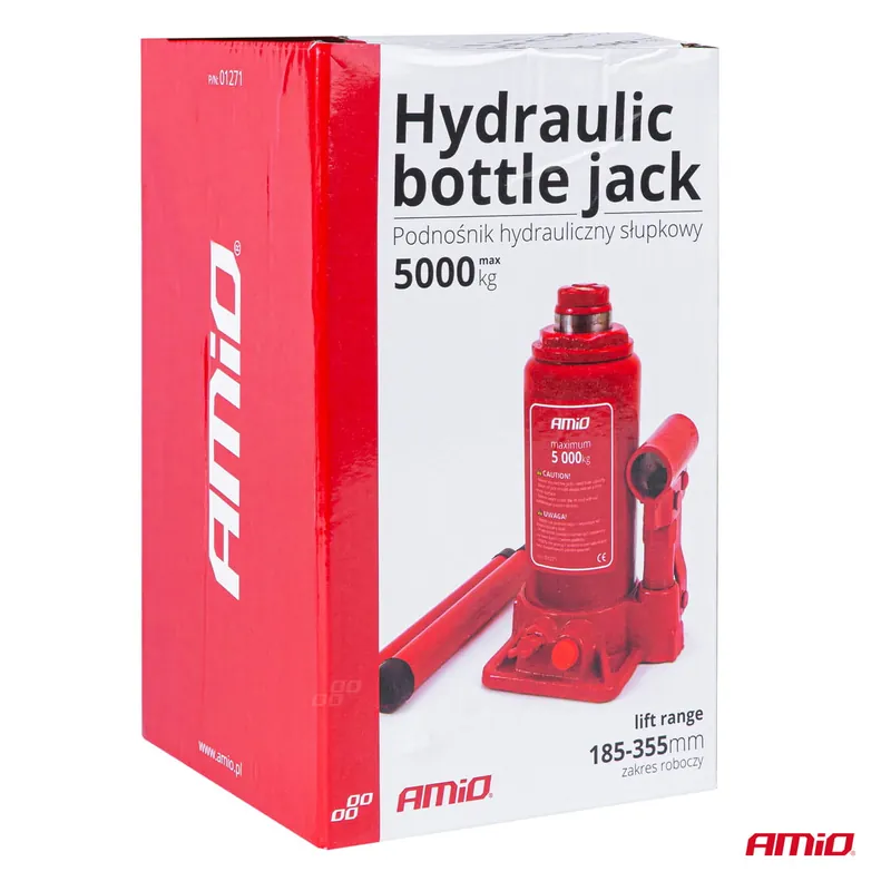 Kup online Podnośnik hydrauliczny słupkowy 5T 5000 kg AMIO-01271