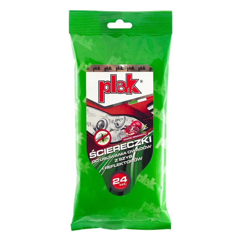 Plak Ściereczki do usuwania owadów - Owoc Granatu 24 szt. Nowy