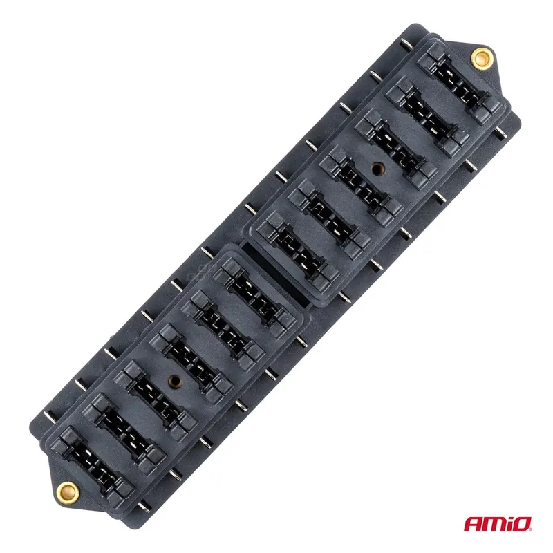Wyjątkowa oferta Skrzynka bezpiecznika ceramiczna 12 gniazd AMIO-03044