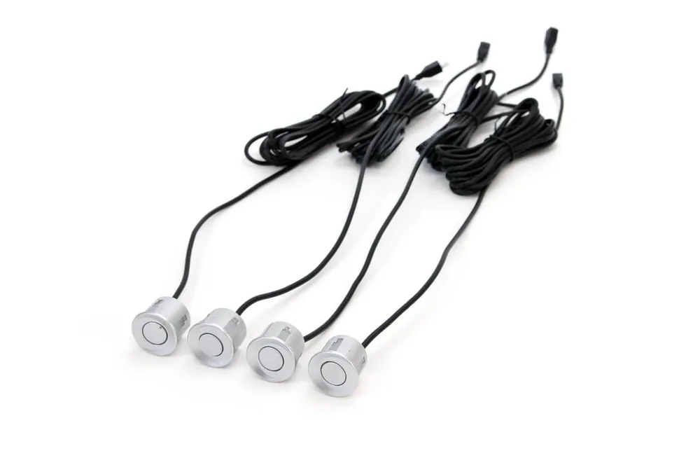 Zestaw czujników parkowania TFT01 4,3" z kamerą HD-305 LED 4 sensory srebrne Oferta