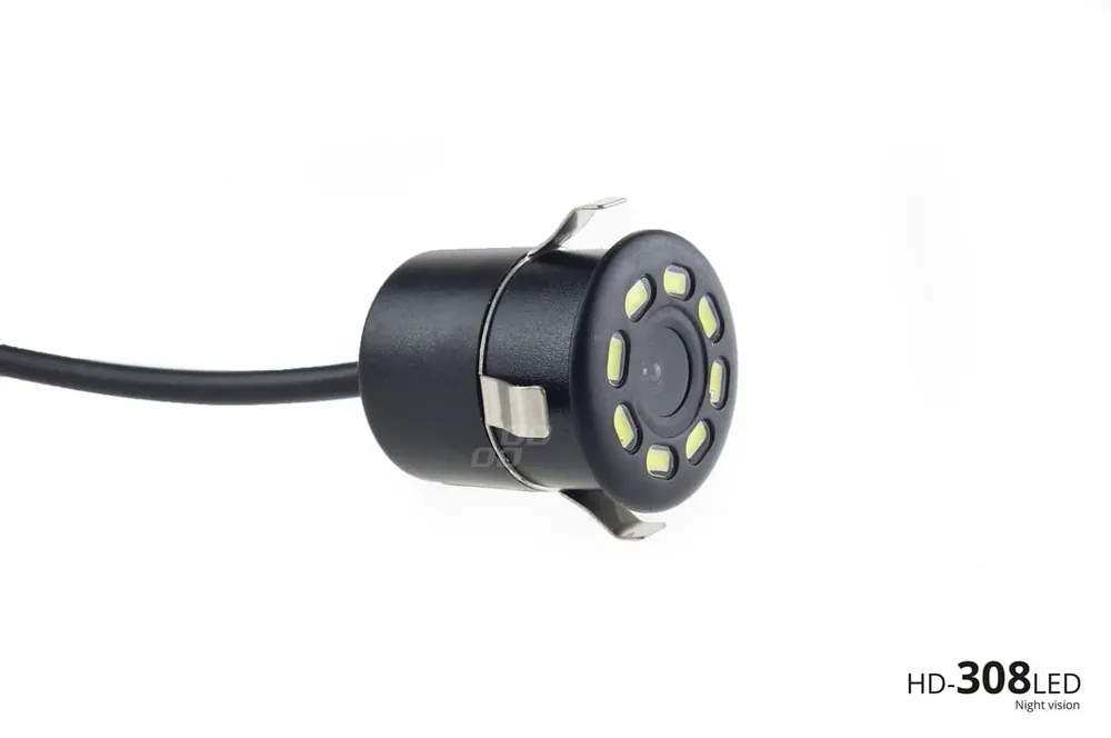 Zestaw czujników parkowania TFT01 4,3" z kamerą HD-308-LED 4 sensory czarne "GOLD" Ograniczona ilość
