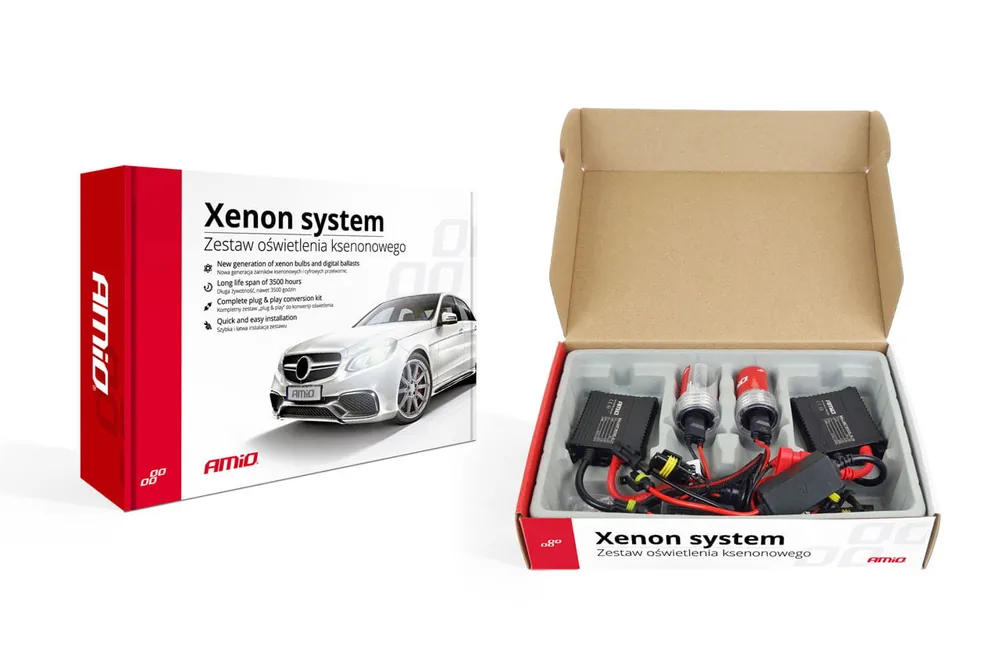 Zestaw hid slim H8 H9 H11 4300K AMIO-01953 Kup teraz