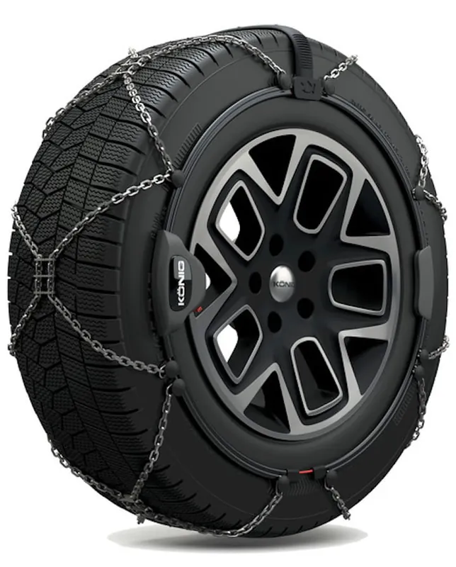 Łańcuchy śniegowe Konig Reflex Cross 9mm GRUPA 246 Wysoka jakość