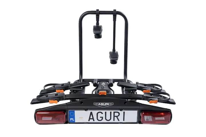 Platforma rowerowa AGURI Active Bike Pro black - na 2 rowery Ostatnie sztuki