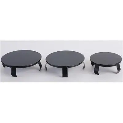 Dekiel kapsel na felgę aluminową 52mm 4szt czarne Bestseller