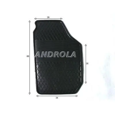 Premium Dywanik samochodowy guma przód lewy Skoda VW