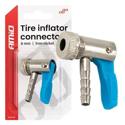 Adapter pompowania szybkozłą 6mm 10bar iron nikiel Niska cena