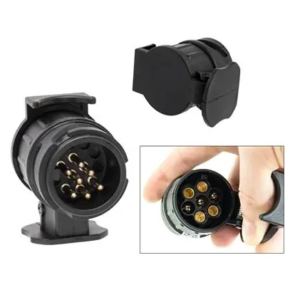 Adapter przejściówka gniazda przyczepy 13/7 pin Kup teraz
