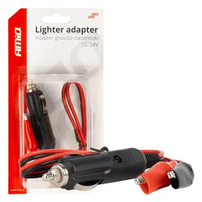 Adapter gniazda zapalniczki z wyjściem na krokodyl Dodaj do koszyka
