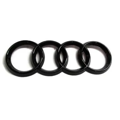 Emblemat znaczek logo AUDI 273x94mm czarny Tylko dziś