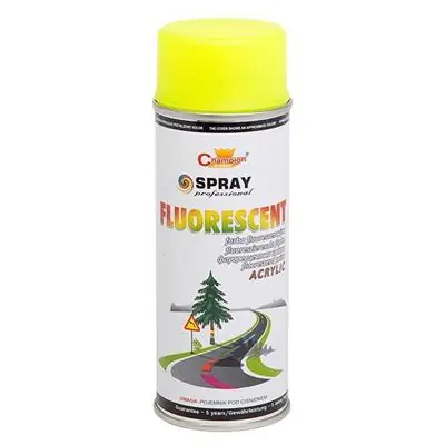 Farba fluorescencyjna 400ml żółta Champion Ostatnie sztuki