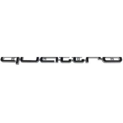 Emblemat znaczek logo napis QUATTRO 420x35cm Audi Nie przegap