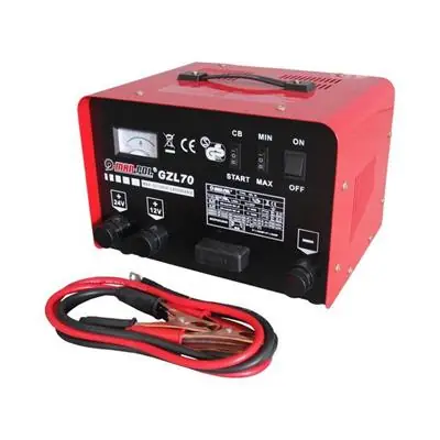 Darmowy zwrot Prostownik 12-24V 60A 50-500Ah rozruch 180A