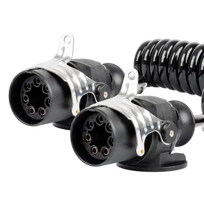 Niska cena Przewód spiralny naczepy TIR 2x7 PIN typ EBS 5m