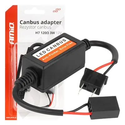 Tylko dziś Rezystor opornik CANBUS do żarówek LED 3W 120om H7