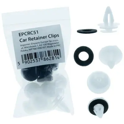 Oferta limitowana Spinki klipsy mocujące do samochodu 10szt BMW