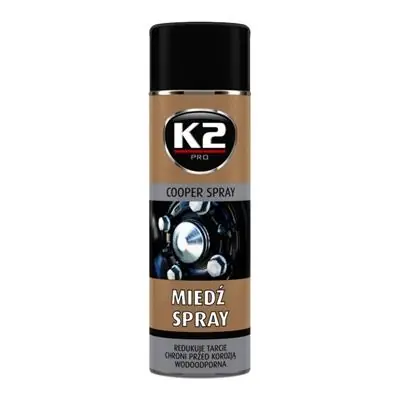 Dostępne od ręki Smar miedziowy w sprayu K2 400ml