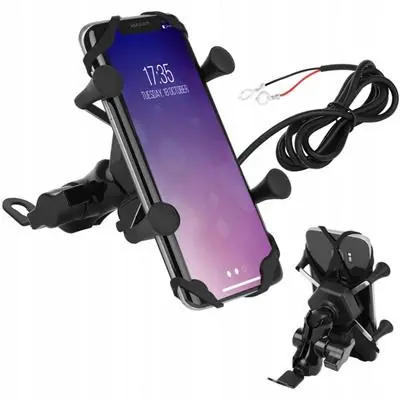 Obniżka ceny Uchwyt na telefon GPS motocykl motor ładowarka 3D