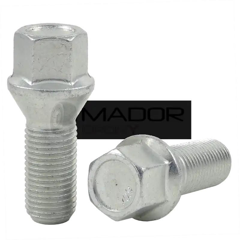Darmowa dostawa Śruby do felg aluminiowych M14x1,5 28 mm stożek klucz 17