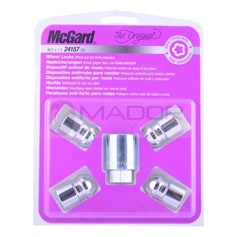Darmowa dostawa McGard 24157SU Nakrętki zabezpieczające do felg kół aluminiowych i stalowych JEEP Compass, Patriot