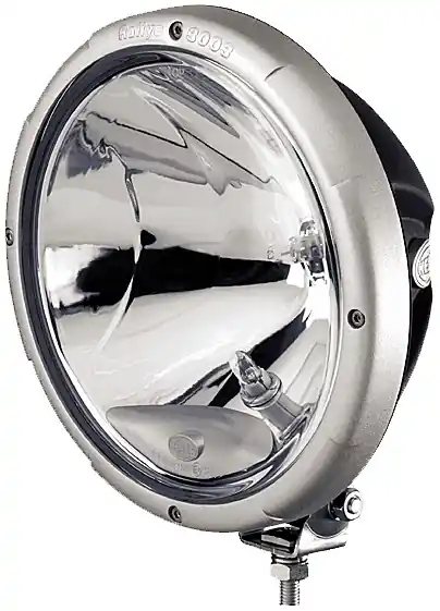 Reflektor Hella Rallye 3003 (białe szkło, z pozycją W5W, szara ramka, ref. 37,5) Wyprzedaż