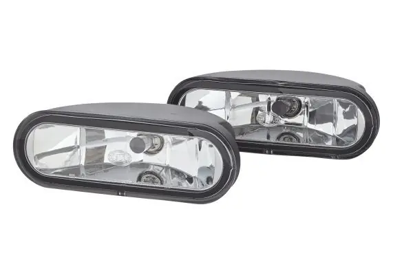 Komplet owalnych reflektorów dalekosiężnych FF 75 Hella 12V para Wysoka jakość