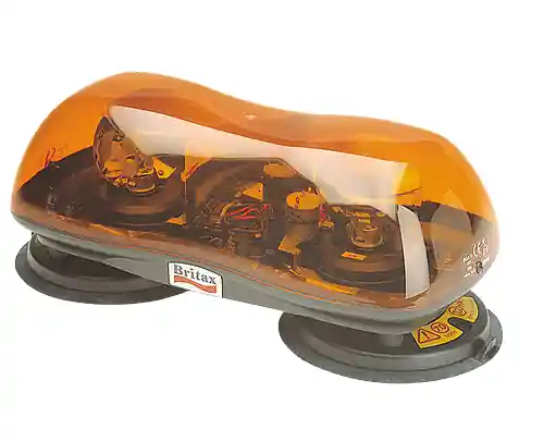 Kup online Minibelka ostrzegawcza 420mm 12V (żarówkowa) na magnes do 112km/h
