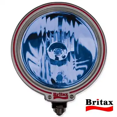 Reflektor dalekosiężny Britax 9" (228mm) 12V niebieskie szkło Wysoka jakość