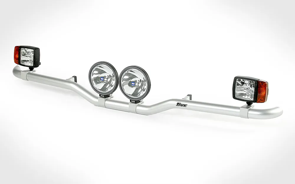 Light bar anodyzowany na podszybie rama do Man TG-A LX,L,M Ostatnie sztuki