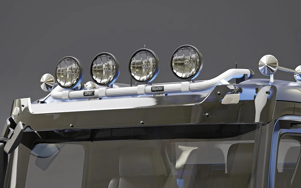 Bezpieczna płatność Rama dachowa AirFlow Mercedes Actros MP4 Classic Space