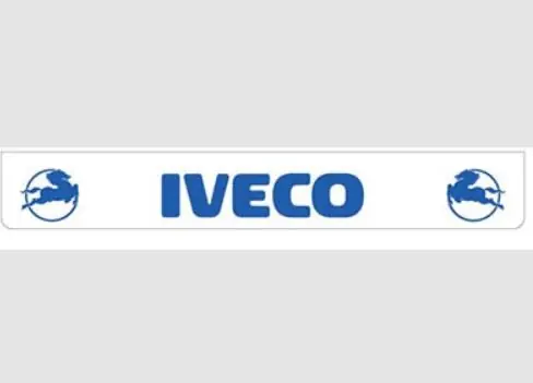 Ograniczona ilość Osłona przeciwbłotna/fartuch 2380x350mm "IVECO"niebieski napis