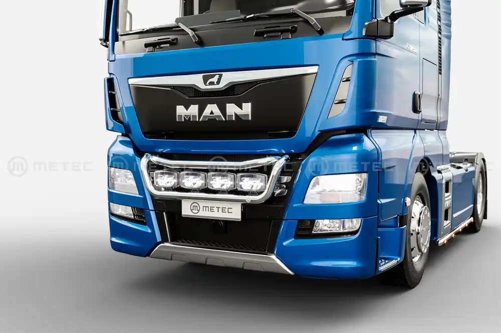 Cena promocyjna Rama w zderzak do MAN TGX (2013-2020) z wiązką elektryczną i uchwytami na 4 reflektory
