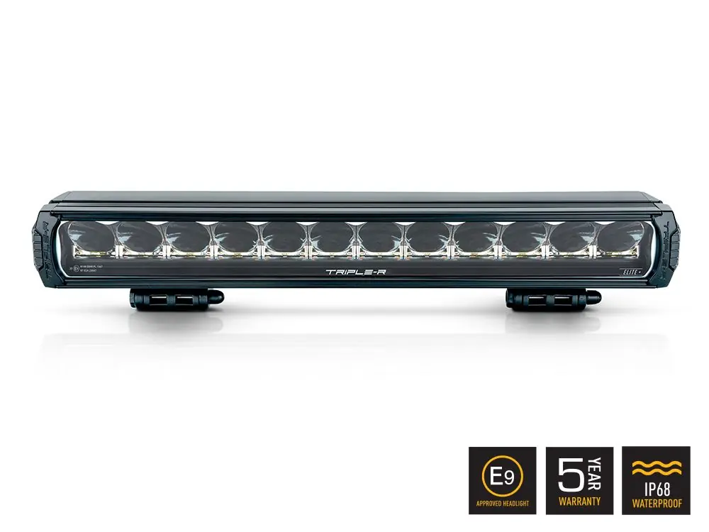 Triple-R 1250 Elite+ Lampa LED z homologacją, 590mm, 21388 lumenów, LAZER UK Premium