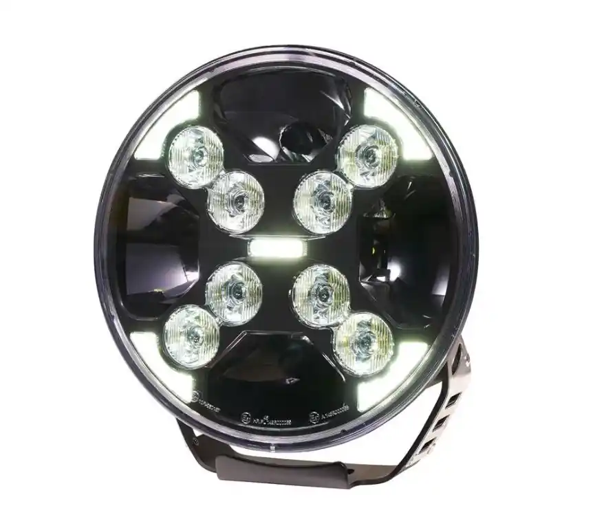 Reflektor dalekosiężny (okrągły) 9" 120W 9-30V biała i pomarańczowa pozycjaR10 R112 R7 Niska cena