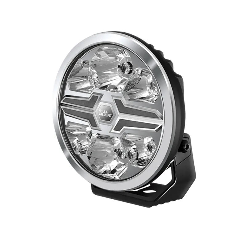 Łatwy zwrot Reflektor dalekosiężny Hella ValueFit Blade 9", FULL LED, 12/24V, z pozycją (biała, pomarańczowa), ECE 25