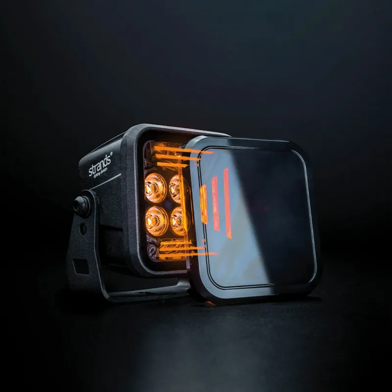 Okazja Lampa robocza DARK KNIGHT FORTEX (pomarańczowe światło pozycyjne)