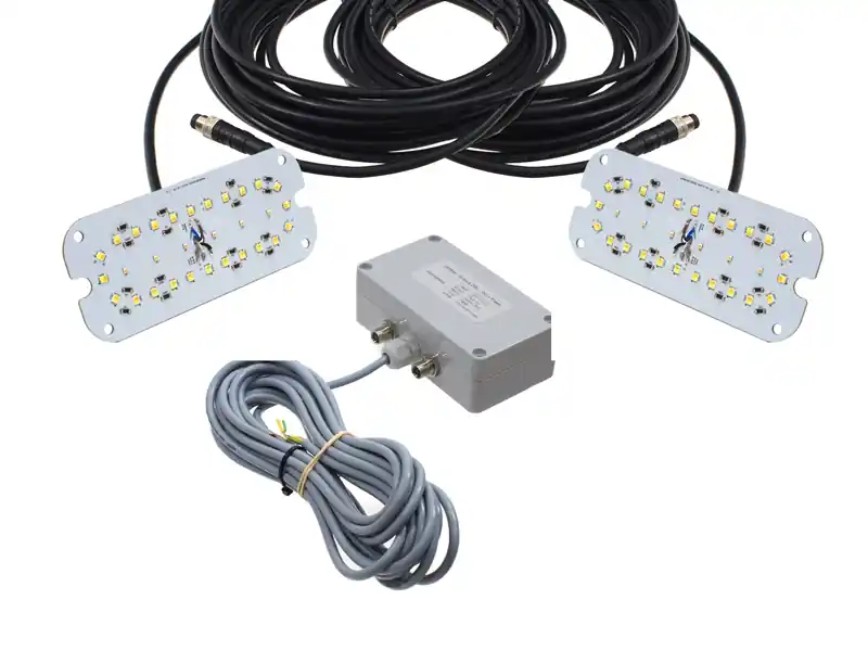 Moduły LED (para) światła Talmu (cytrynka) Białe zimne/pomarańczowe +światło stroboskopowe 24V Wyjątkowa oferta