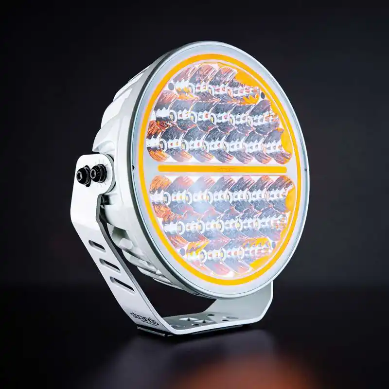 Reflektor dalekosiężny Siberia Night Rider White 9" STRANDS, światło pozycyjne białe/pomarańczowe Zamów teraz