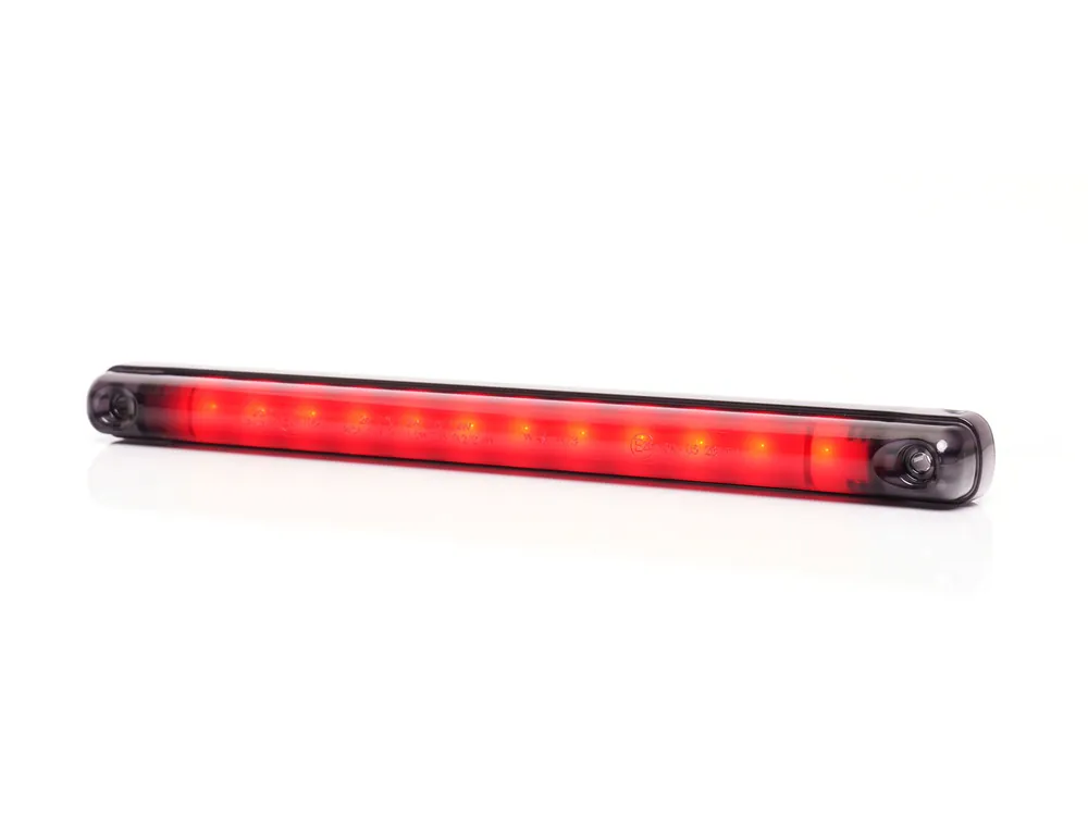 Do wyczerpania zapasów Światło pozycyjne czerwone (przydymiane) (237 mm) 12/24V obrysowa tylna (12 x LED) W274 BLACK