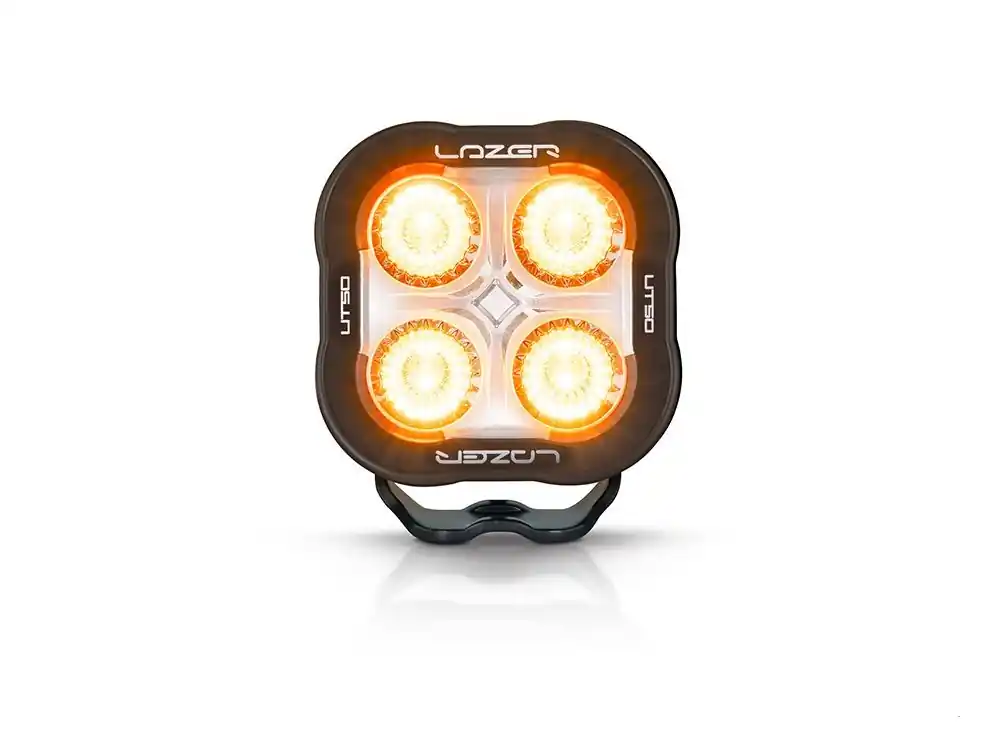 Lampa robocza Lazer Utility-50 5000 lm 50W z funkcją świateł ostrzegawczych i pozycyjnym czerwonym Tani
